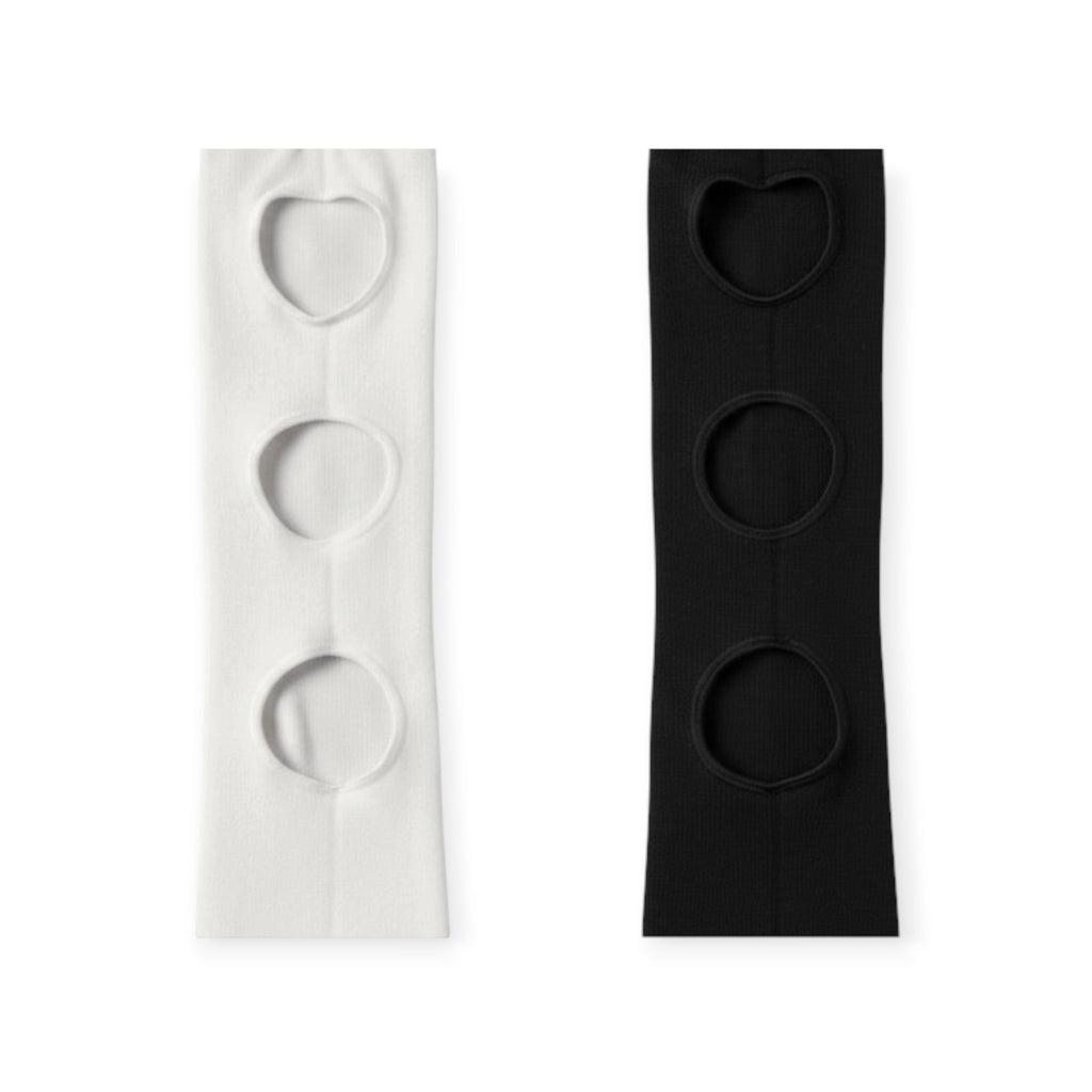 Détail perforation chaussette football Play Like A Star — zone mollet